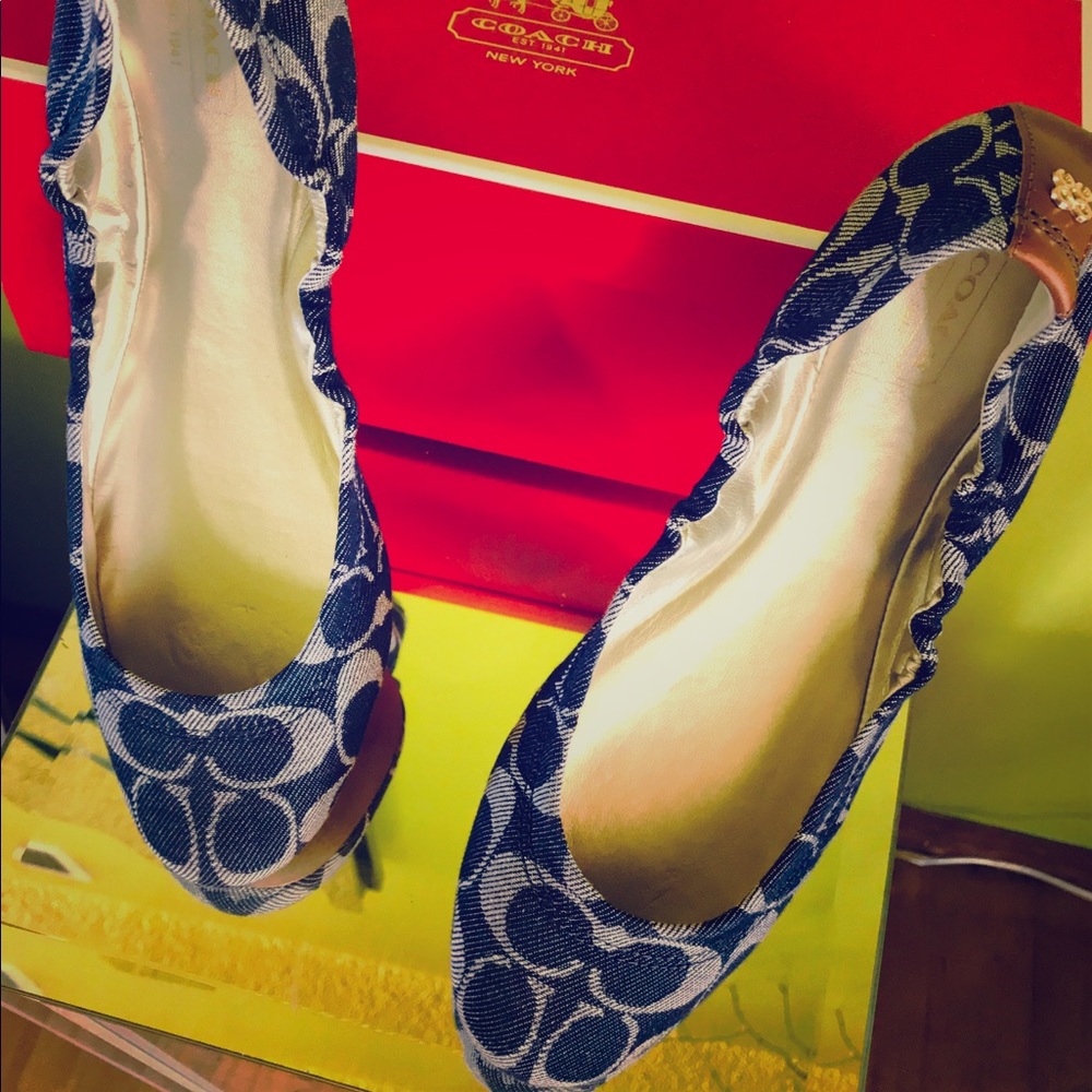 Coach shoes 2 pair